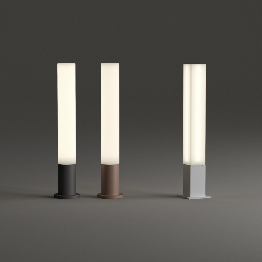 Ideal Lux - Välisvalgusti EDO OUTDOOR 1xGX53/15W/230V 80 cm IP65 pruun