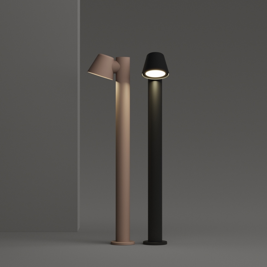 Ideal Lux - Välisvalgusti GAS 1xGU10/35W/230V 80 cm IP43 pruun