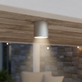 Ideal Lux - välisvalgusti GUN 1xGU10/28W/230V läbimõõt 11 cm IP55 hall