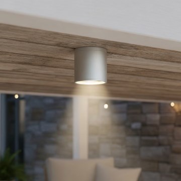 Ideal Lux - välisvalgusti GUN 1xGU10/28W/230V läbimõõt 11 cm IP55 hall