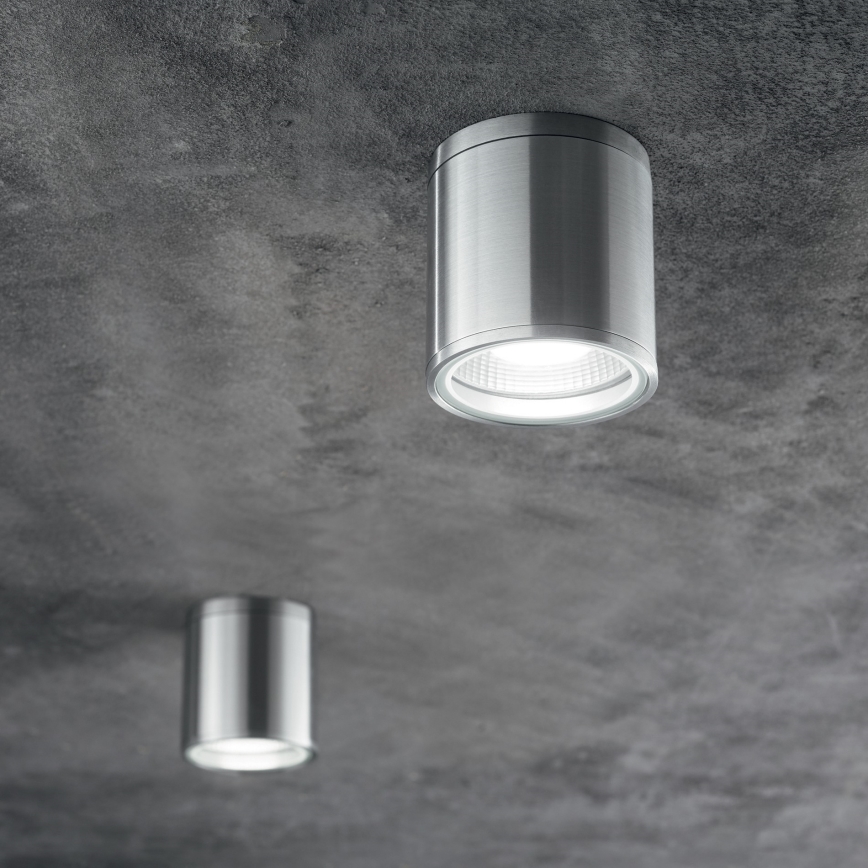Ideal Lux - välisvalgusti GUN 1xGU10/28W/230V läbimõõt 11 cm IP55 hall