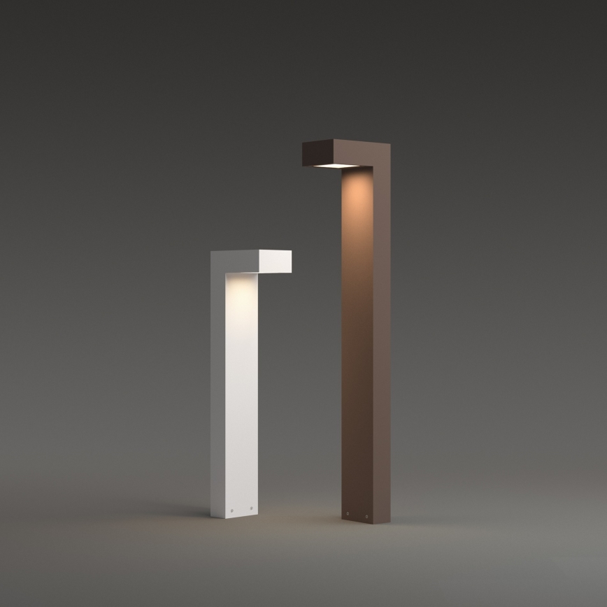 Ideal Lux - Välisvalgusti SIRIO 1xGX53/9W/230V 80 cm IP65 valge