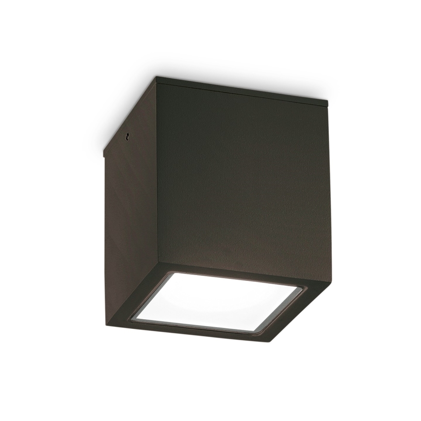 Ideal Lux - välisvalgusti TECHO 1xGU10/20W/230V 9x9 cm IP54 must