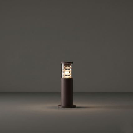 Ideal Lux - Välisvalgusti TRONCO 1xE27/42W/230V 40 cm IP65 pruun