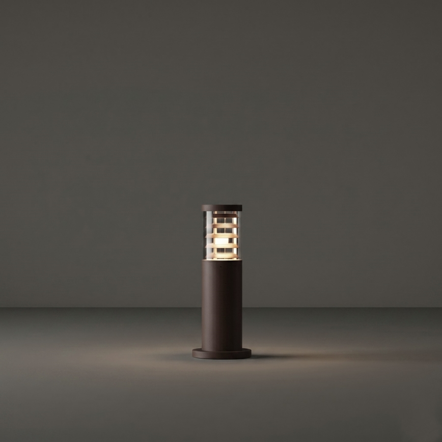 Ideal Lux - Välisvalgusti TRONCO 1xE27/42W/230V 40 cm IP65 pruun