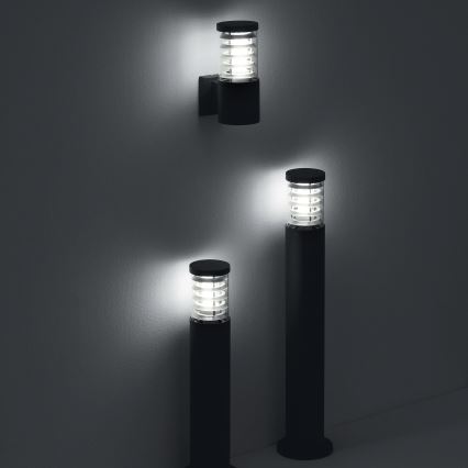 Ideal Lux - välisvalgusti TRONCO 1xE27/42W/230V 60 cm IP65 must