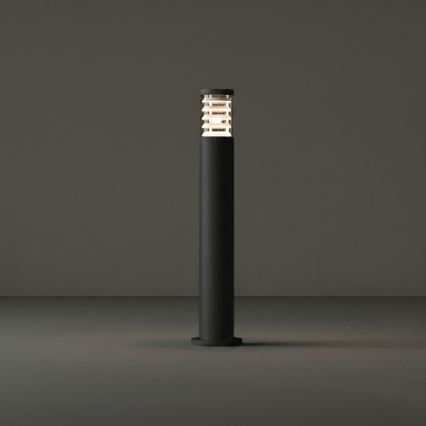 Ideal Lux - Välisvalgusti TRONCO 1xE27/42W/230V 80 cm IP65 must
