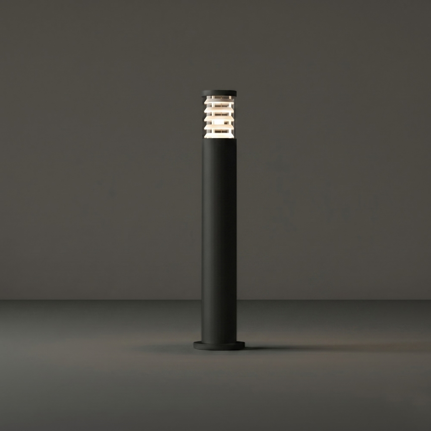 Ideal Lux - Välisvalgusti TRONCO 1xE27/42W/230V 80 cm IP65 must