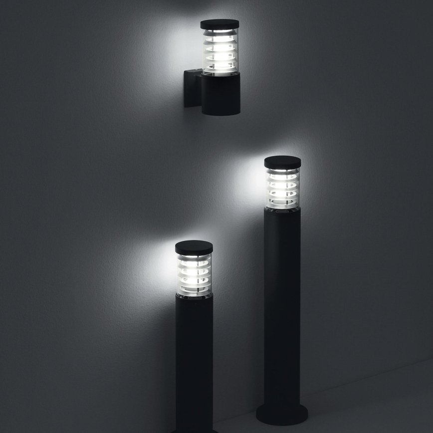 Ideal Lux - Välisvalgusti TRONCO 1xE27/42W/230V 80 cm IP65 must