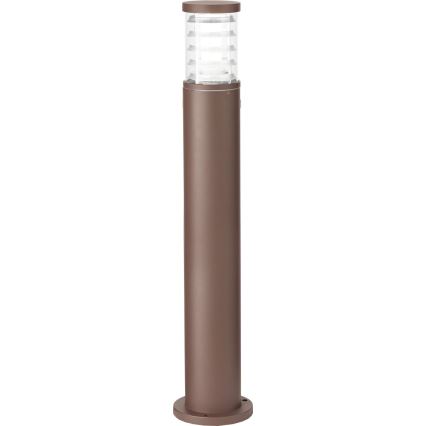 Ideal Lux - Välisvalgusti TRONCO 1xE27/42W/230V 80 cm IP65 pruun
