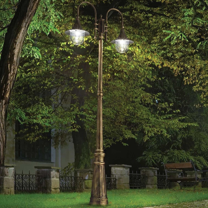 Ideal Lux - Välivalgusti CIMA 2xE27/52W/230V 216 cm IP43 paatina