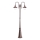 Ideal Lux - Välivalgusti CIMA 2xE27/52W/230V 216 cm IP43 pruun