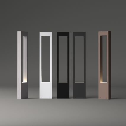 Ideal Lux - Välivalgusti VEGA 1xG9/15W/230V 80 cm IP44 pruun
