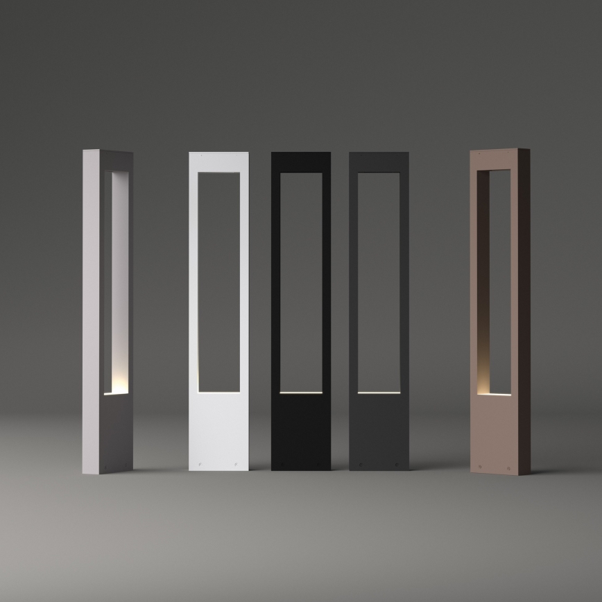 Ideal Lux - Välivalgusti VEGA 1xG9/15W/230V 80 cm IP44 pruun