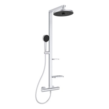 Ideal Standard BD583SI - Dušikomplekt termostaatsegistiga CERATHERM ALU+ matitud kroom