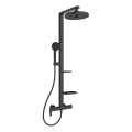 Ideal Standard BD584XG - dušikomplekt segistiga CERAFLOW ALU+ mattmust