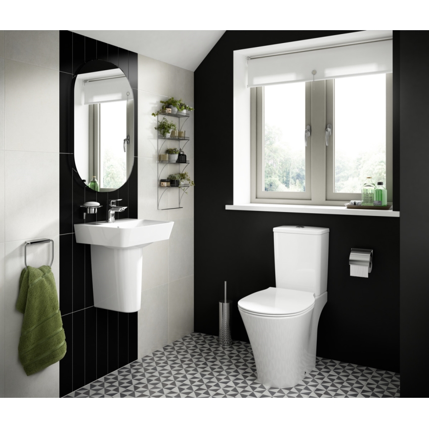 Ideal Standard E030701 - Seinale kinnitatav valamu CONNECT AIR 40x35 cm keraamika/valge