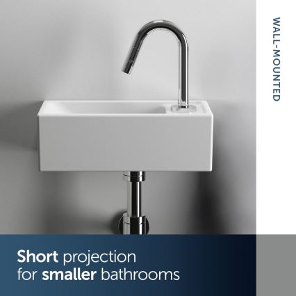 Ideal Standard E211201 - Seinavalamu I.LIFE S 37x21 cm keraamika/valge