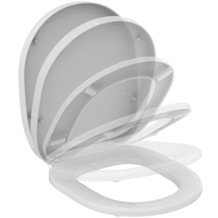 Ideal Standard E712701 - Tualetipoti kaas SoftClose CONNECT valge