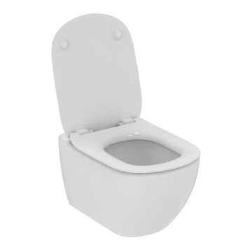 Ideal Standard T354601 - Seinale paigaldatav WC-pott SoftClose-istmega TESI keraamika/valge