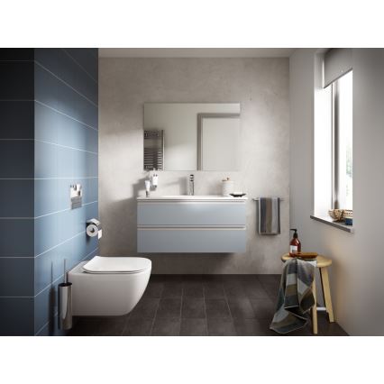 Ideal Standard T354601 - Seinale paigaldatav WC-pott SoftClose-istmega TESI keraamika/valge