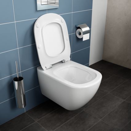 Ideal Standard T354601 - Seinale paigaldatav WC-pott SoftClose-istmega TESI keraamika/valge