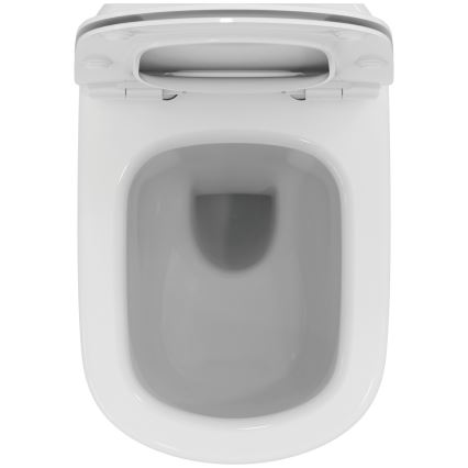 Ideal Standard T354601 - Seinale paigaldatav WC-pott SoftClose-istmega TESI keraamika/valge