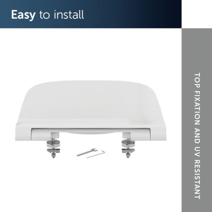 Ideal Standard T453001 - WC-poti kaas I.LIFE A valge