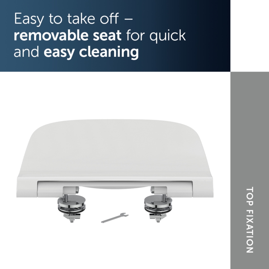 Ideal Standard T500301 - SoftClose tualetikaas I.LIFE B, valge