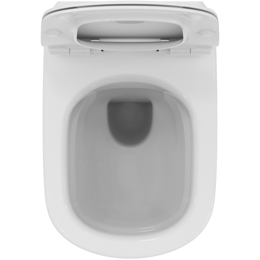 Ideal Standard T536001 - seinale paigaldatav Rimless-WC SoftClose-istmekaanega, TESI, keraamika/valge