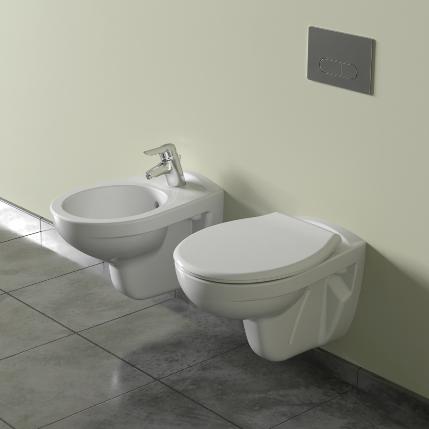 Ideal Standard V390601 - Seinale kinnitatav WC EUROVIT, keraamiline/valge