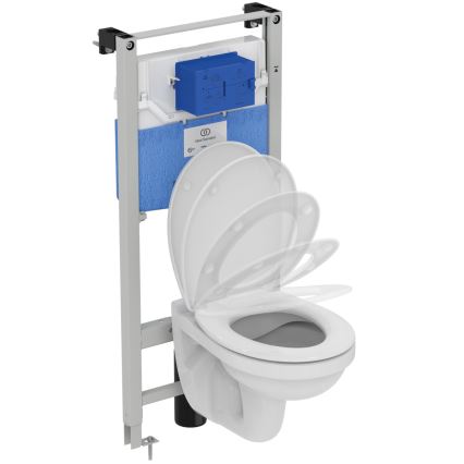 Ideal Standard W331301 - Seinapealne servavaba WC-pott SIMPLICITY keraamika/valge
