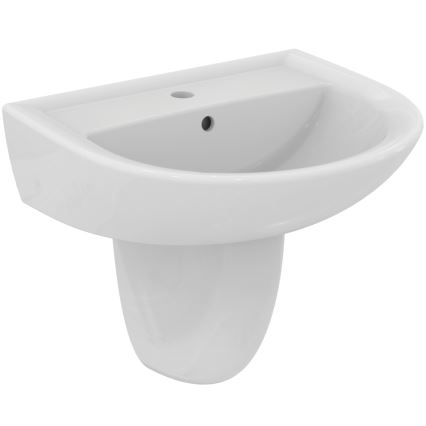 Ideal Standard W332601 - Seinale kinnitatav valamu EUROVIT 55x46 cm keraamiline/valge