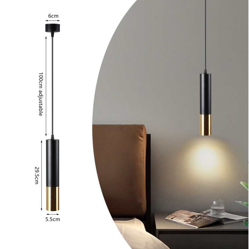Lühter PUNTO 1xGU10/9W/230V
