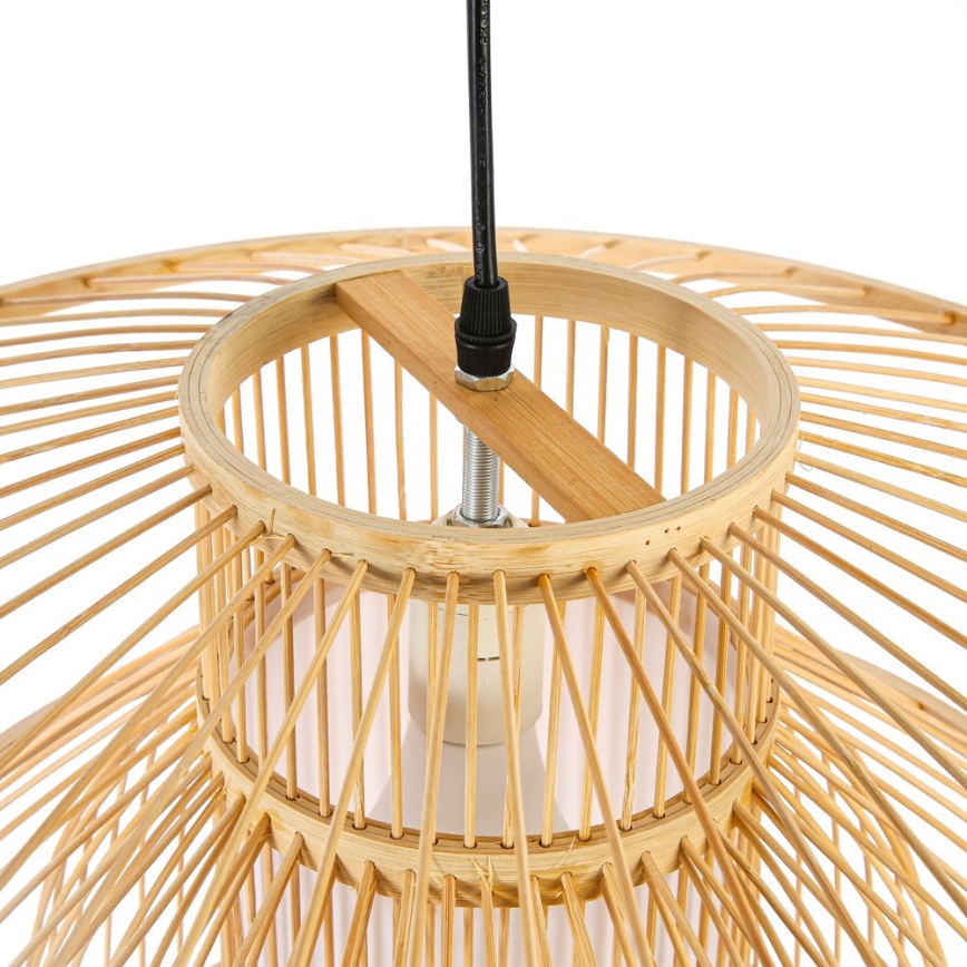 Lühter PINCHOS 1xE27/40W/230V d. 50 cm bambus