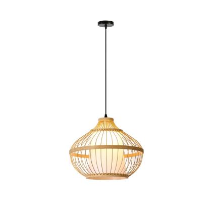 Lühter PINCHOS 1xE27/40W/230V d. 40 cm bambus