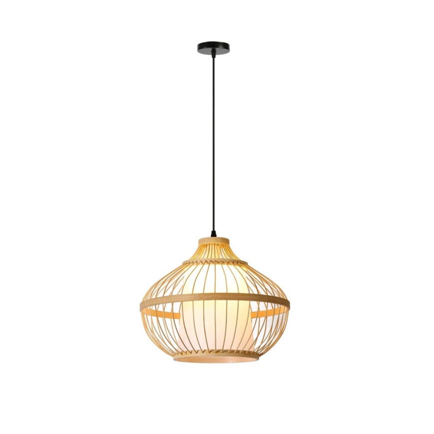 Lühter PINCHOS 1xE27/40W/230V d. 40 cm bambus