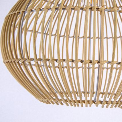 Lühter PELO 1xE27/40W/230V d. 40 cm rotang