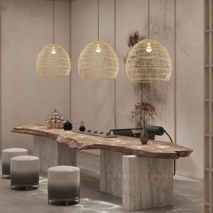 BOHO DELICADO rippvalgusti köiega 1xE27/40W/230V, läbimõõt 60 cm