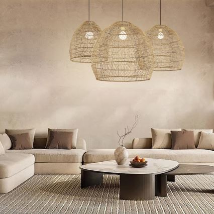 BOHO DELICADO rippvalgusti köiega 1xE27/40W/230V, läbimõõt 60 cm