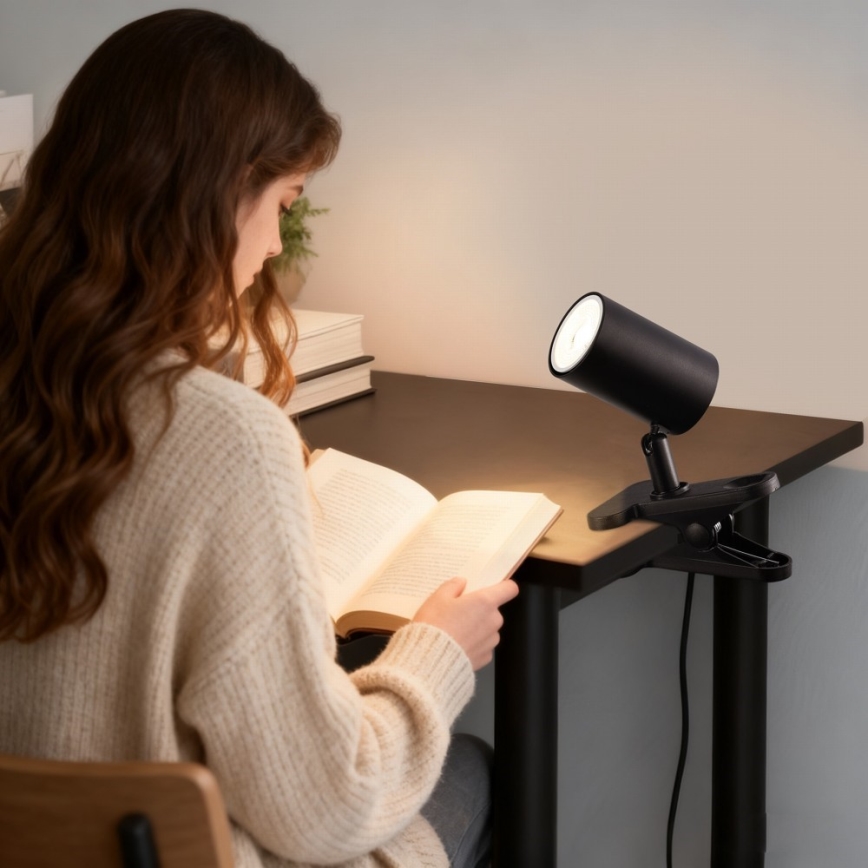 Klambriga lamp PUNTO 1xGU10/9W/230V must