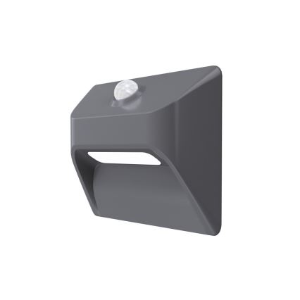 Laetav LED-trepi valgusti liikumis- ja hämarustuvastusega STEP LIGHT LED/0,3W/3,7V 2200 mAh IP53 hall