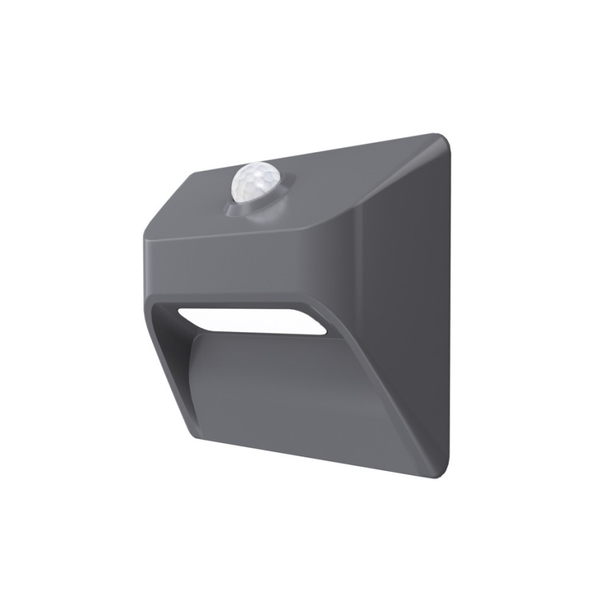 Laetav LED-trepi valgusti liikumis- ja hämarustuvastusega STEP LIGHT LED/0,3W/3,7V 2200 mAh IP53 hall