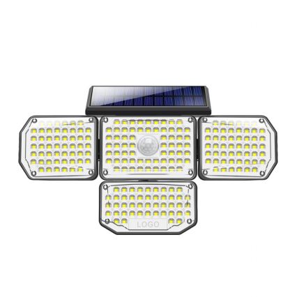 LED Päikesepaneeliga seinavalgusti anduriga LED/5W/5,5V IP65