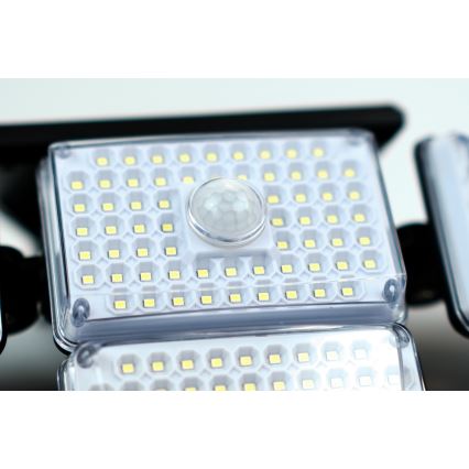 LED Päikesepaneeliga seinavalgusti anduriga LED/5W/5,5V IP65