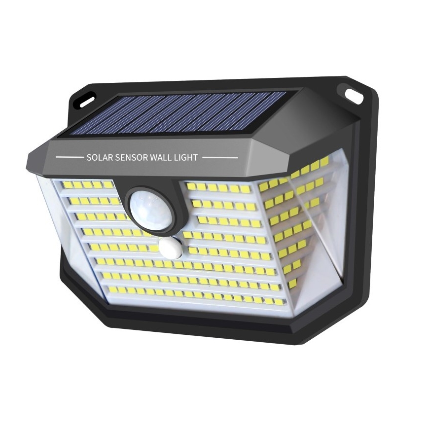 LED Päikesepaneeliga seinavalgusti koos anduriga LED/4W/5,5V IP65