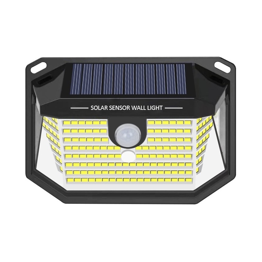 LED Päikesepaneeliga seinavalgusti koos anduriga LED/4W/5,5V IP65