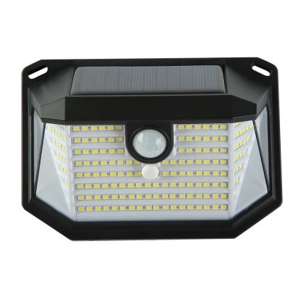 LED Päikesepaneeliga seinavalgusti koos anduriga LED/4W/5,5V IP65