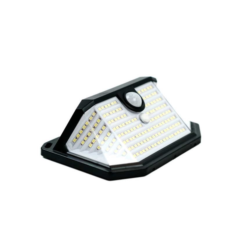 LED Päikesepaneeliga seinavalgusti koos anduriga LED/4W/5,5V IP65