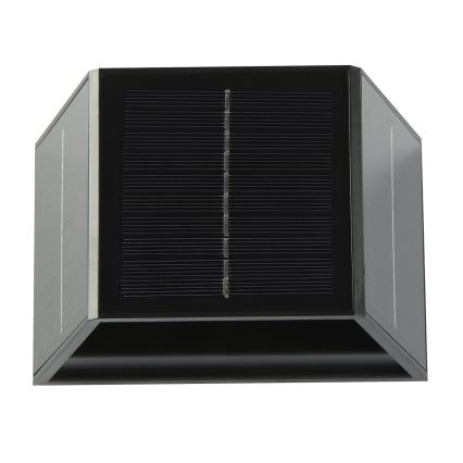 LED päikeseenergia seinavalgusti anduriga LED/2W/5V IP54 1300 mAh